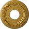 Ekena Millwork Jackson Ceiling Medallion (Fits Canopies up to 7 3/8"), 12 1/4"OD x 4"ID x 1 1/8"P, Iridescent Gold CM12JAIGS - alternate 1